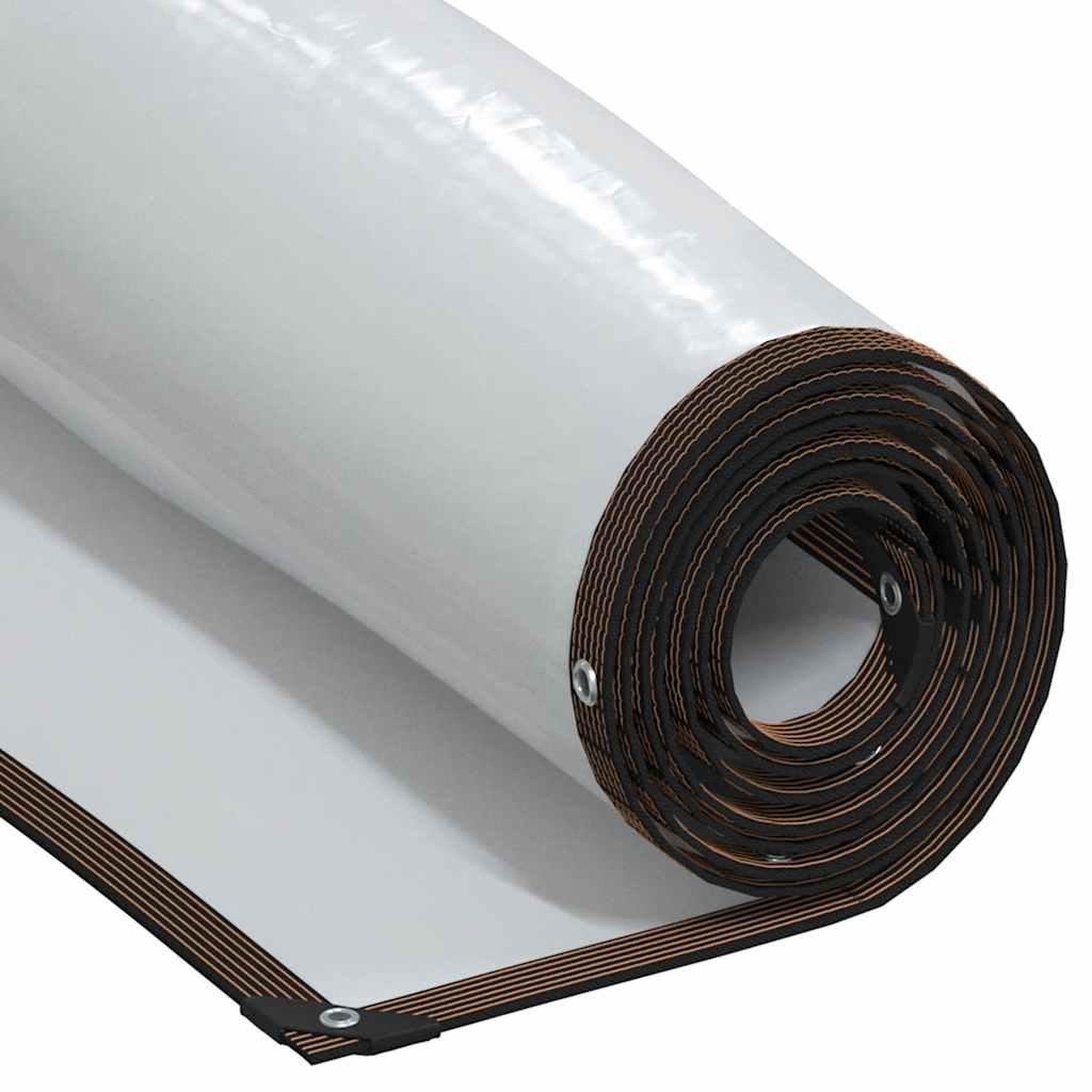 VIDAXL Housse de protection plantes avec œillets 1x8 m polyethylene