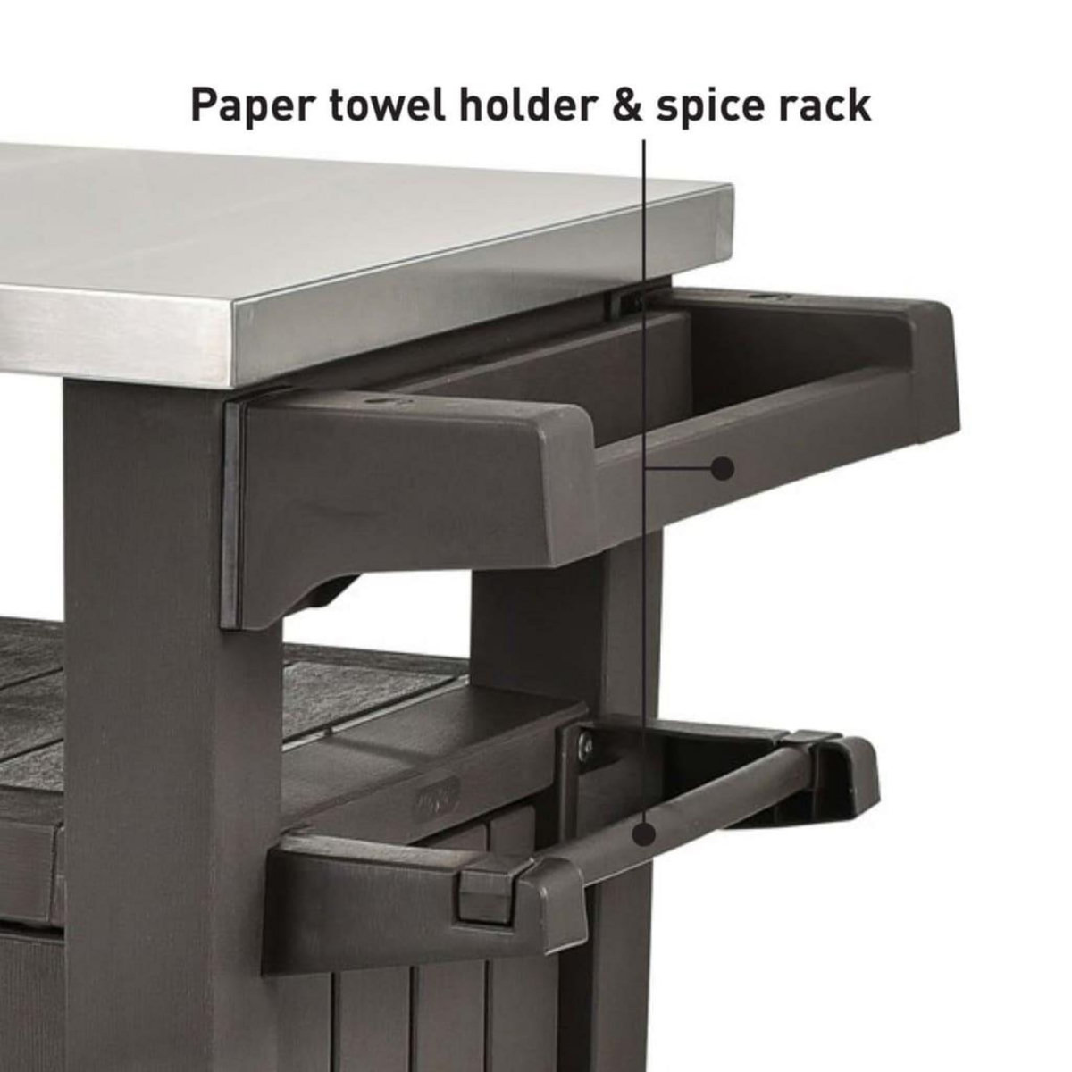 Keter Keter Table d'exterieur multifonctionnelle de barbecue Unity XL