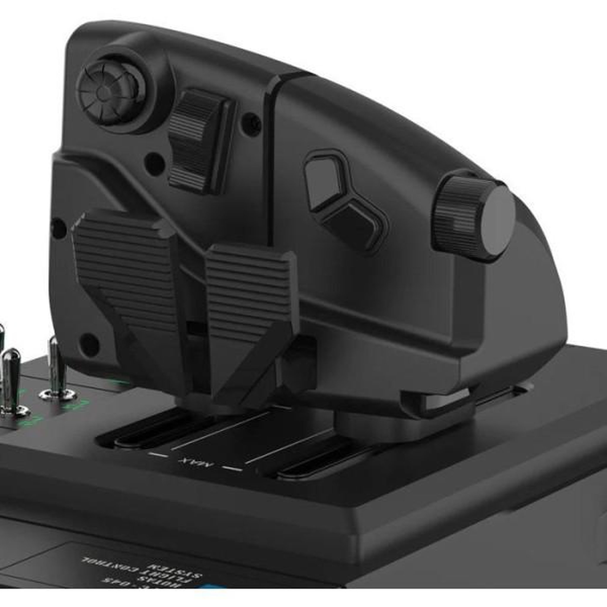 Voir la diapositive 6 : HORI Systeme de vol et support hotas pour pc - hori - double manette fontion de gouvernail - 200 fonctions configurables - noir