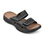 OZABI OZABI Sandales Homme Confort Double Scratch Antidérapantes Été. Coloris disponibles : Marron, Noir