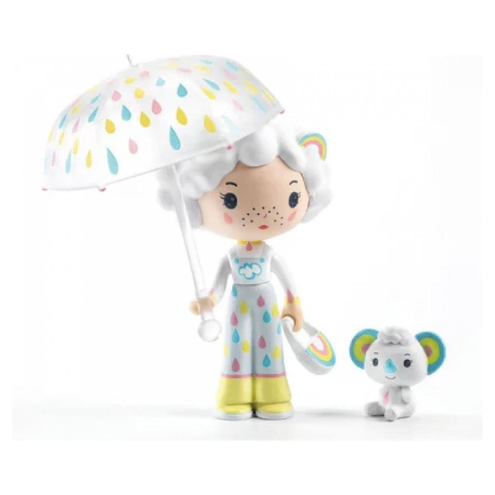 Djeco Tinyly - Figurine - Prunelle  and  Bianca