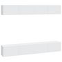 Voir la diapositive 2 : VIDAXL Meubles TV muraux 4 pcs blanc 100x30x30 cm