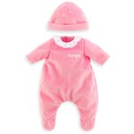 Corolle BB30 Pyjama Rose + Bonnet