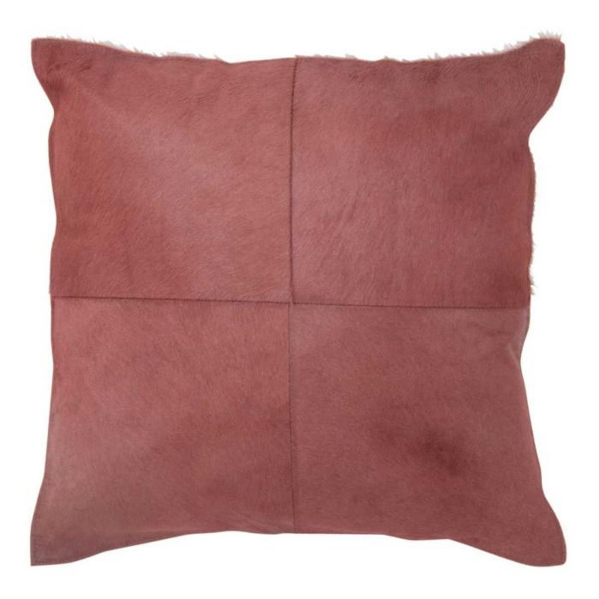 Paris Prix Coussin Effet Peau  Norbert  45x45cm Rouge