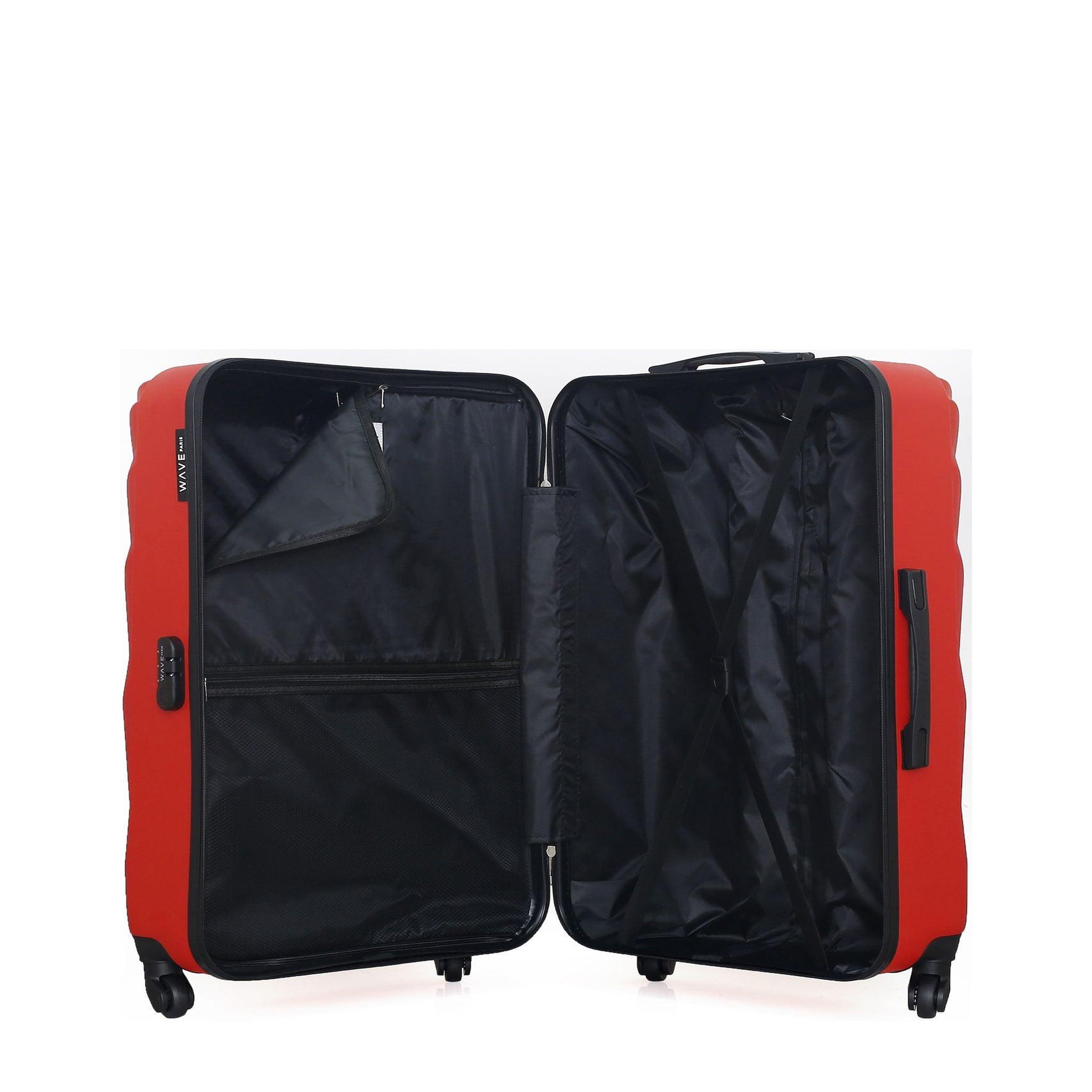 Voir la diapositive 6 : WAVE PARIS Wave paris - lot de 4 - valises grand format, weekend, cabine et cabine xxs danube