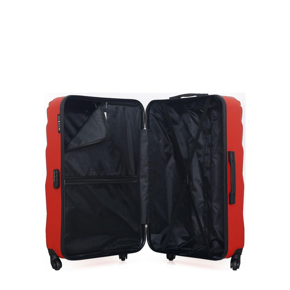 WAVE PARIS WAVE PARIS - LOT DE 4 - Valises grand format, weekend, cabine et cabine XXS DANUBE