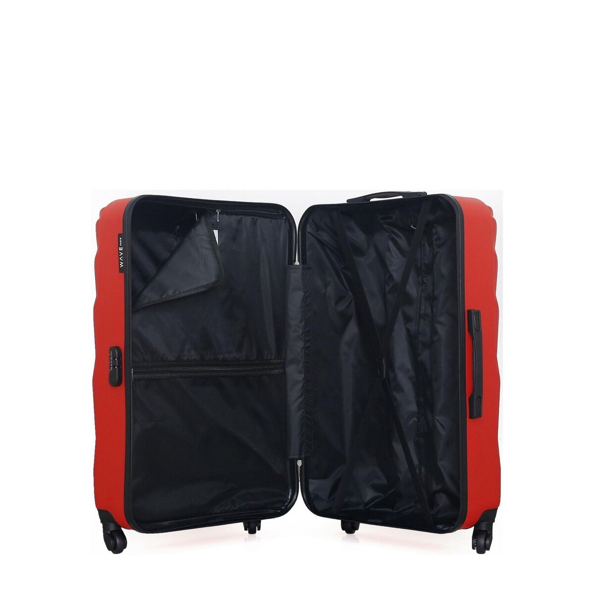 WAVE PARIS WAVE PARIS - LOT DE 4 - Valises grand format, weekend, cabine et cabine XXS DANUBE