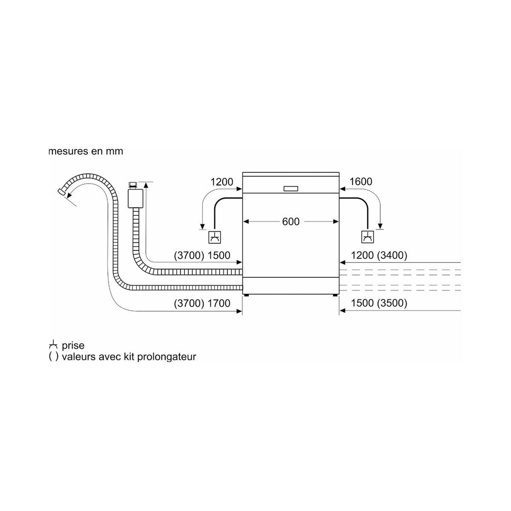 Voir la diapositive 5 : Siemens Lave-vaisselle 13 couverts 42 db gris - sn23hi02ke
