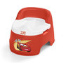 Voir la diapositive 1 : Bright Starts DISNEY BABY-CARS- Pot d'apprentissage ergonomique, protection éclaboussures, cuvette amovible