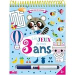 LES JEUX DE MES 3 ANS. AVEC FEUTRE EFFACABLE, Tchatcha Estelle
