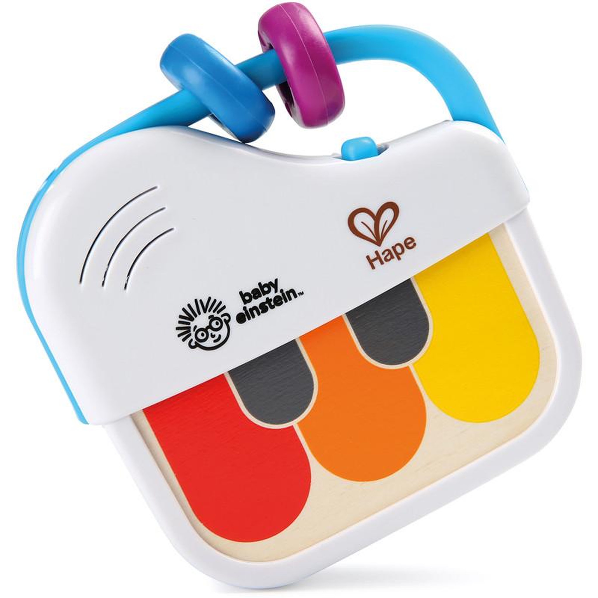 Voir la diapositive 2 : Hape Mini Piano Hochet aux touches magiques