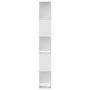 Voir la diapositive 4 : VIDAXL Bibliotheque 5 niveaux blanc 45x23,5x162,5 cm bois d'ingenierie