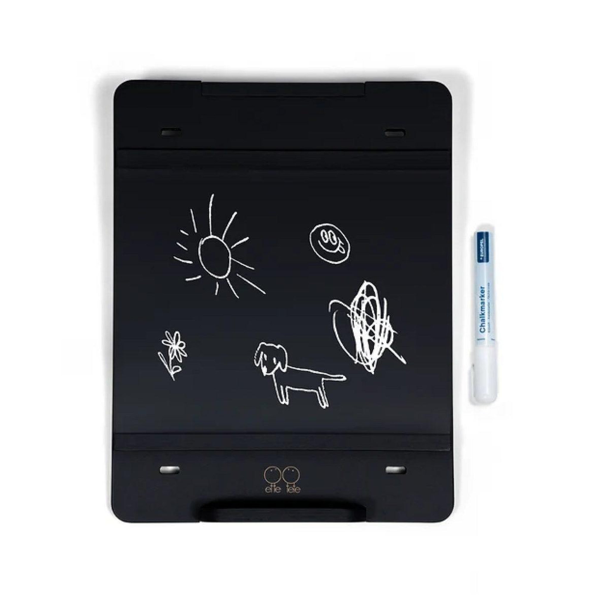 ETTE TETE Tableau noir double face avec craie-marqueur