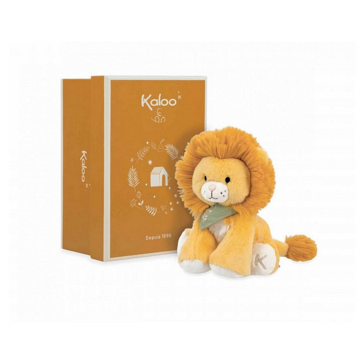Kaloo Nougat le lion doudou de 13cm