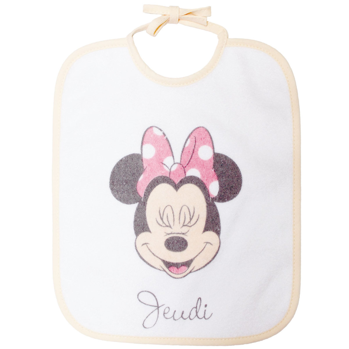 Babycalin Lot de 7 bavoirs semainier Disney - Minnie