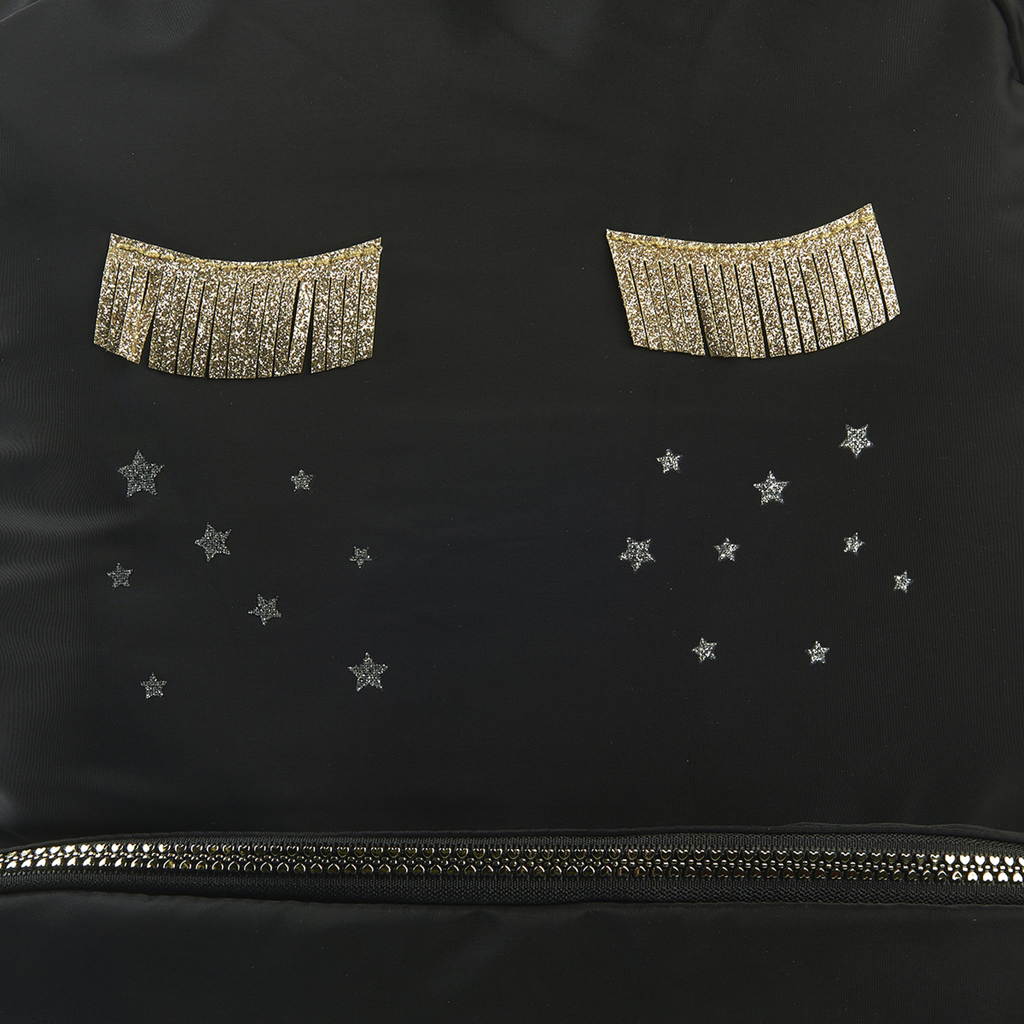 Voir la diapositive 8 : Smiley Sac à dos 2 compartiments noir MISS LEMONADE 