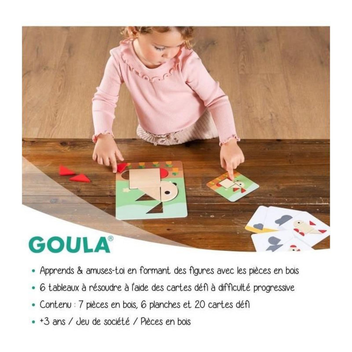 Goula FIRST FORMS GOULA - Jeux d'apprentissage