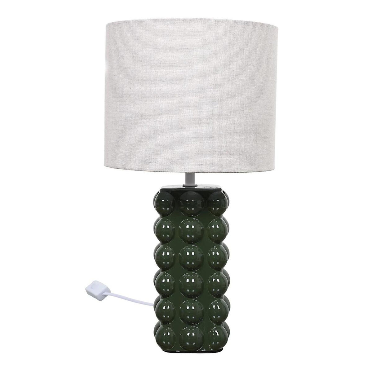 Paris Prix Lampe à Poser en Céramique  Luna  40cm Vert