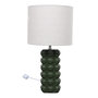 Voir la diapositive 1 : Paris Prix Lampe à Poser en Céramique  Luna  40cm Vert