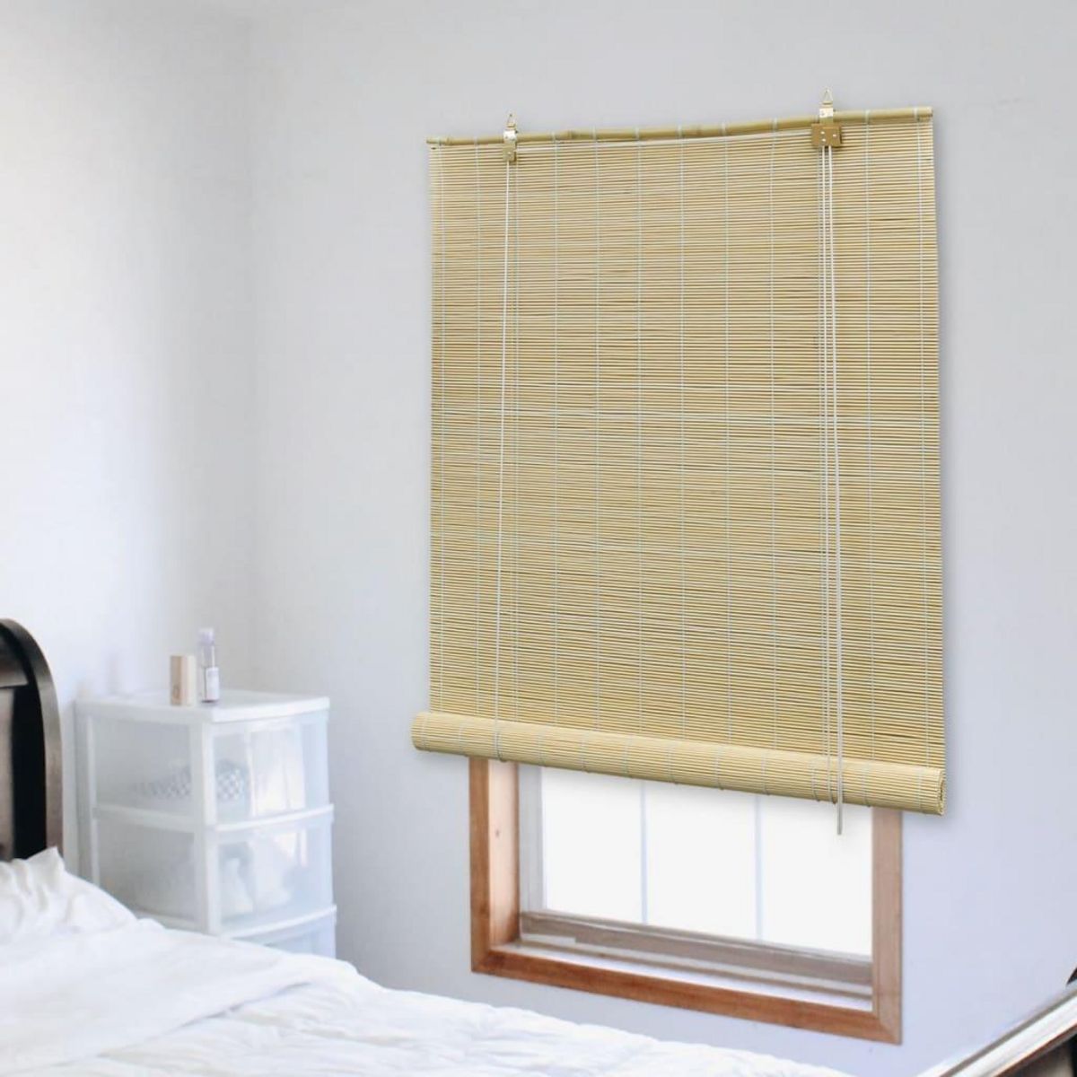 VIDAXL Store roulant en bambou 140x220 cm Naturel