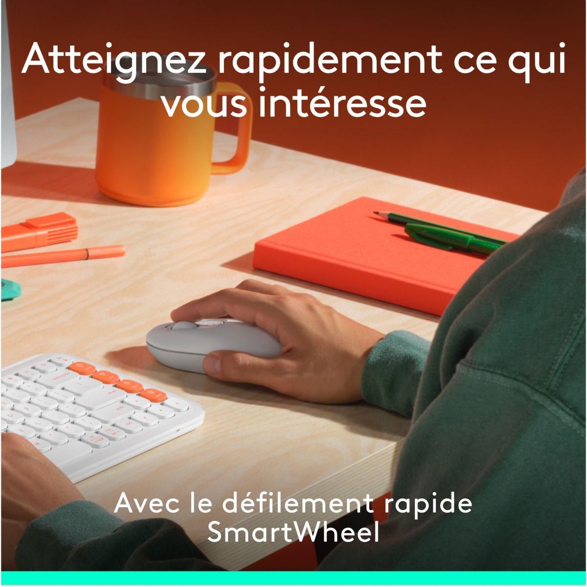 Logitech Clavier + Souris Pop Icon