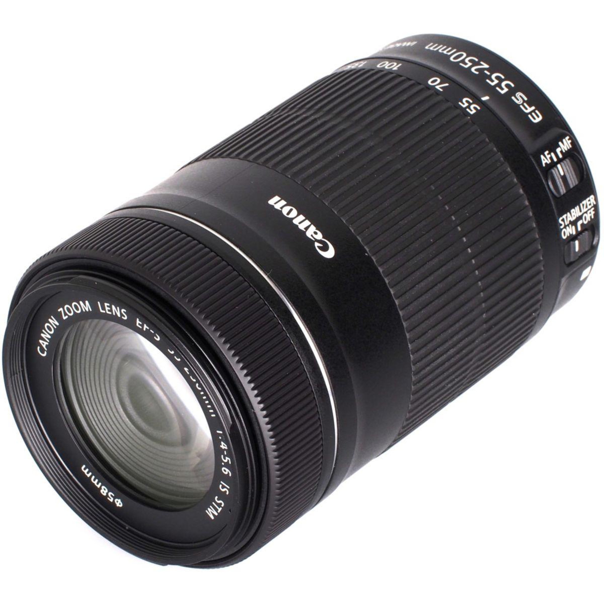 Voir la diapositive 2 : Canon Objectif pour reflex ef-s 55-250mm f/4-5.6 is stm
