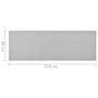 Voir la diapositive 6 : VIDAXL Tapis de couloir Gris clair 80x250 cm