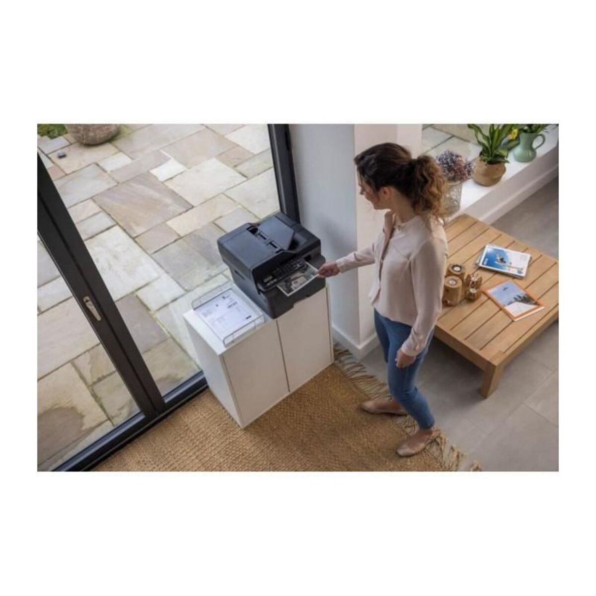 Brother Imprimante multifonction 4-en-1 laser monochrome - BROTHER - MFC-L2827DW - Ethernet et Wifi