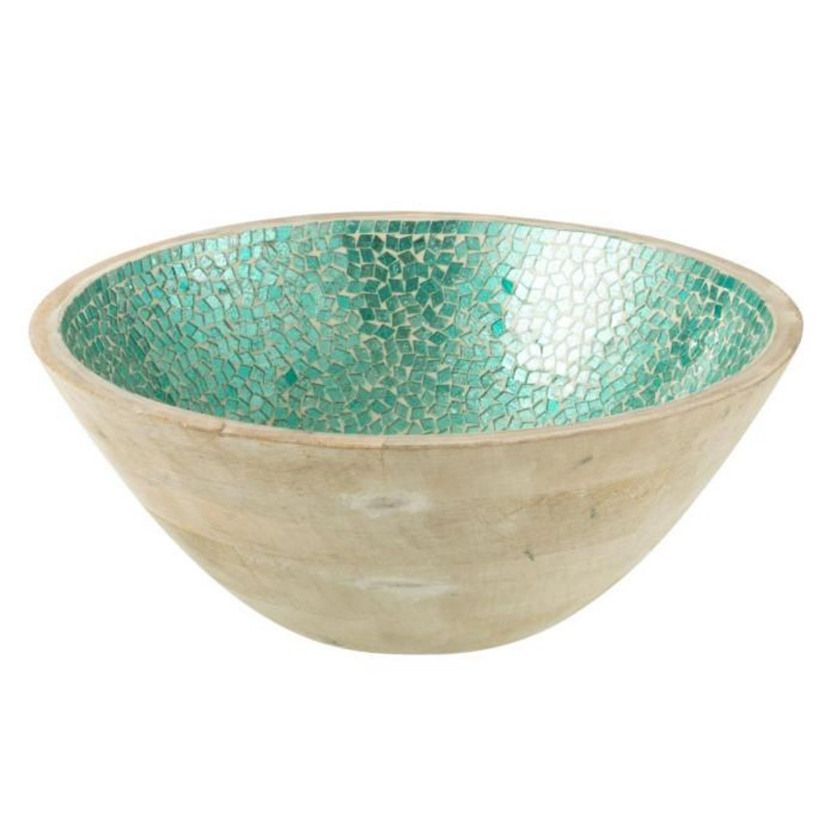 Paris Prix Saladier Mosaïque en Bois  Freddy  35cm Vert