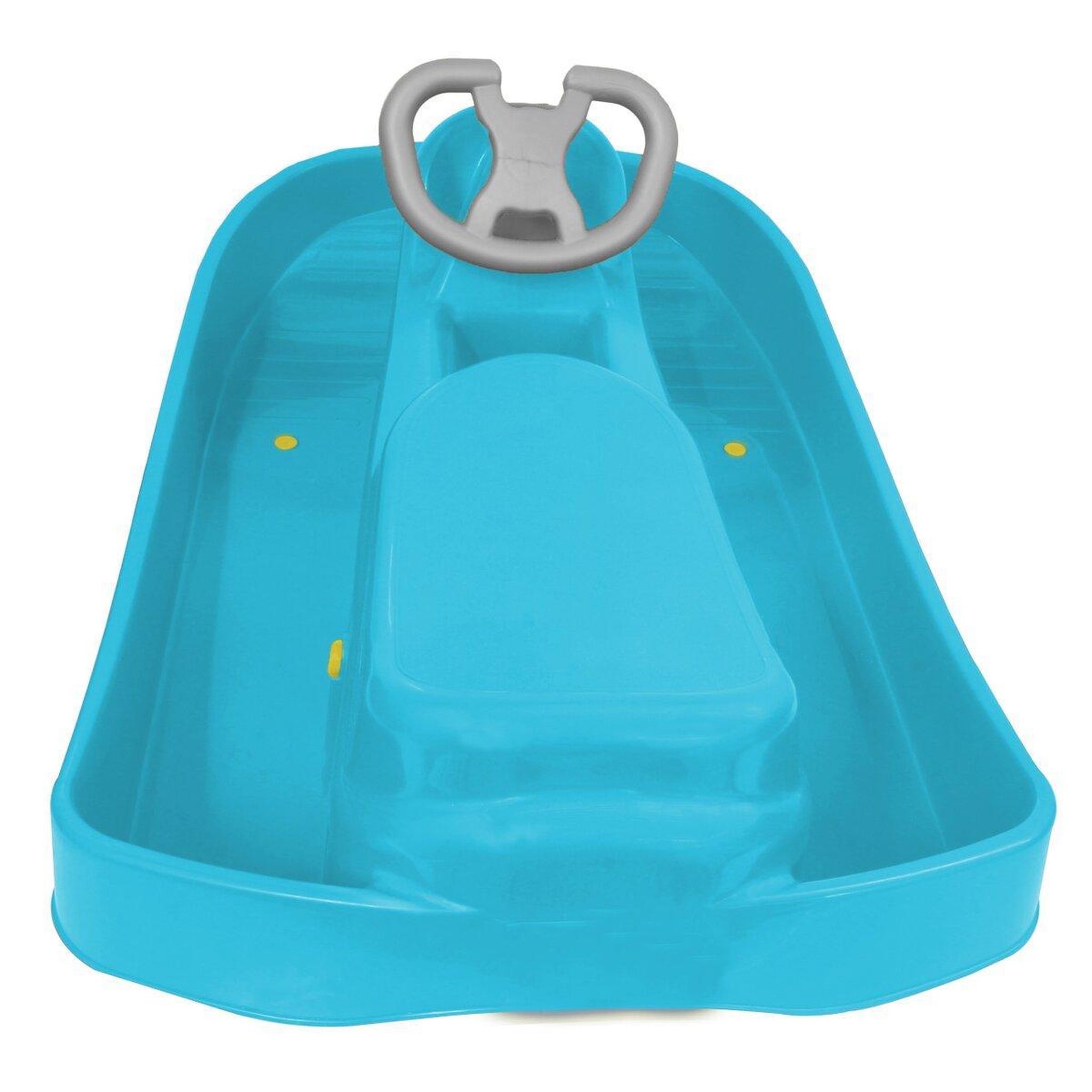 Voir la diapositive 3 : Jamara Snow Play Bob Ralley 100 cm bleu avec volant et frein