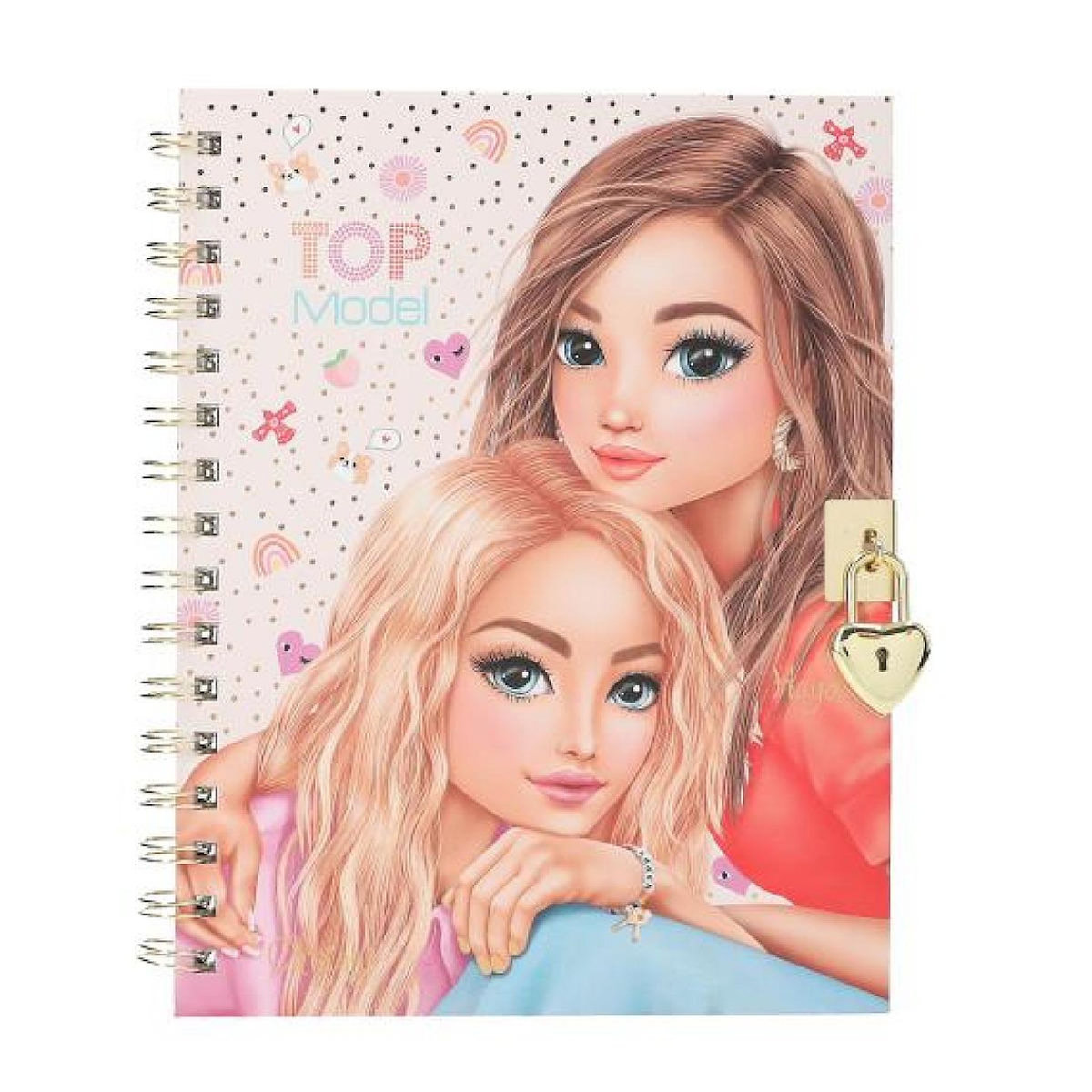 TOP MODEL TOPModel Journal avec cadenas et bracelet