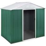 Habitat et Jardin Abri de jardin métal  Rosas  - 4,07 M² - Vert
