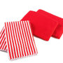 Voir la diapositive 1 : Paris Prix Lot de 3 Torchons Microfibre  Cuistot  40cm Rouge