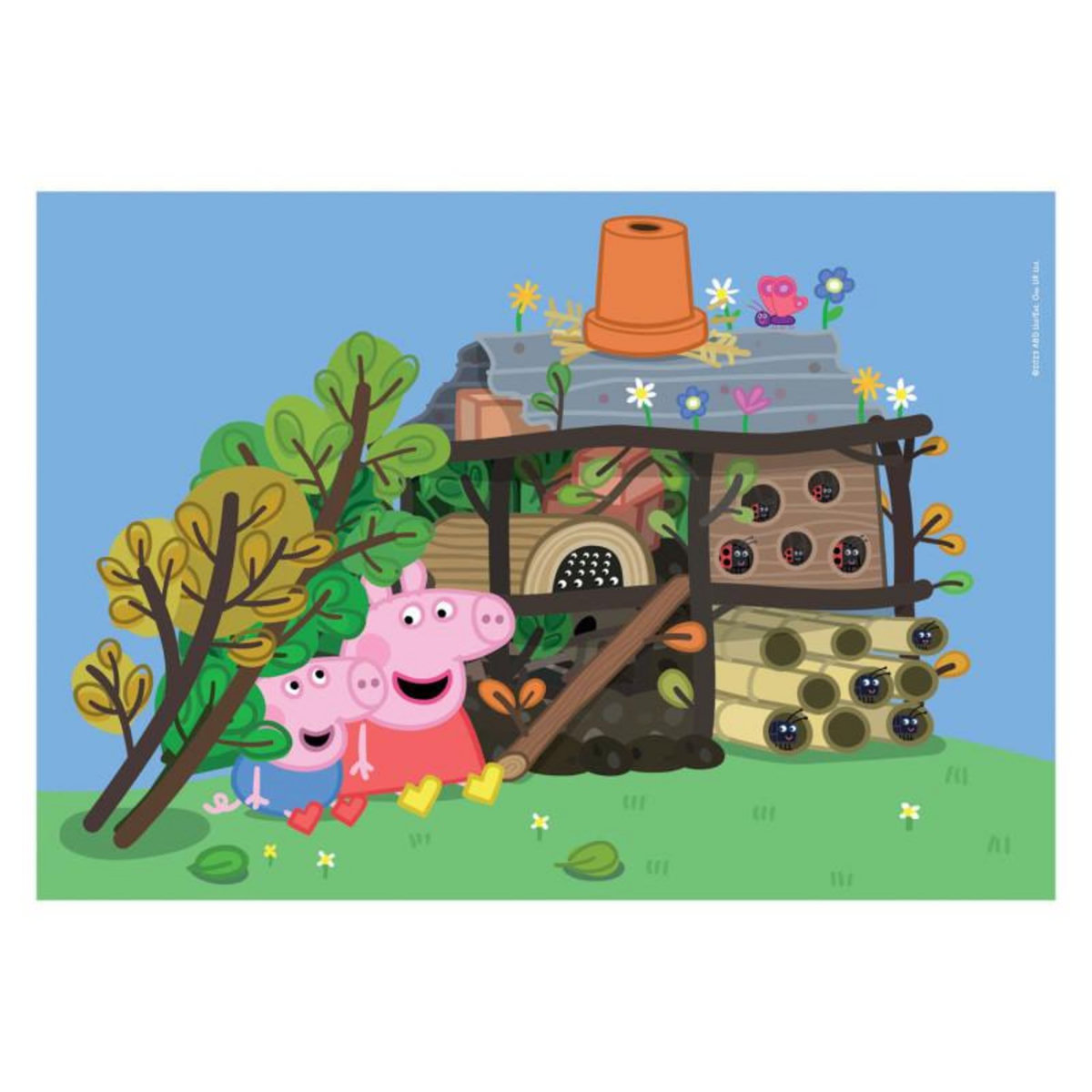 CLEMENTONI Clementoni Jigsaw Puzzle - Peppa Pig, 2x60st. 21622