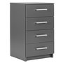 Voir la diapositive 1 : INTERLINK Commode de nuit ELENZIO 4