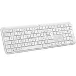 Logitech Clavier sans fil Signature Slim K950 Bluetooth Blanc