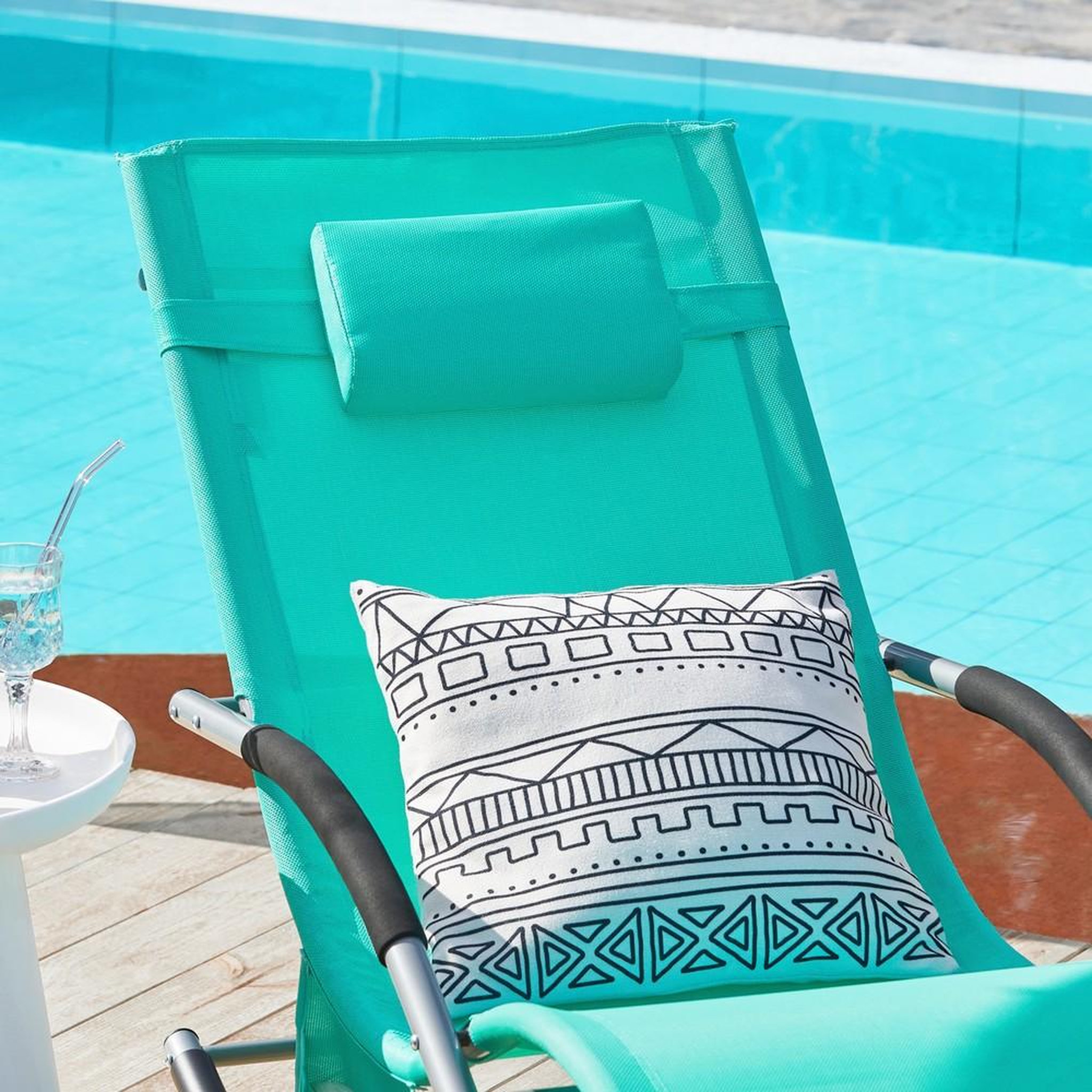 Voir la diapositive 6 : SOBUY SoBuy - Fauteuil À Bascule De Jardin pliable - Moderne - OGS28