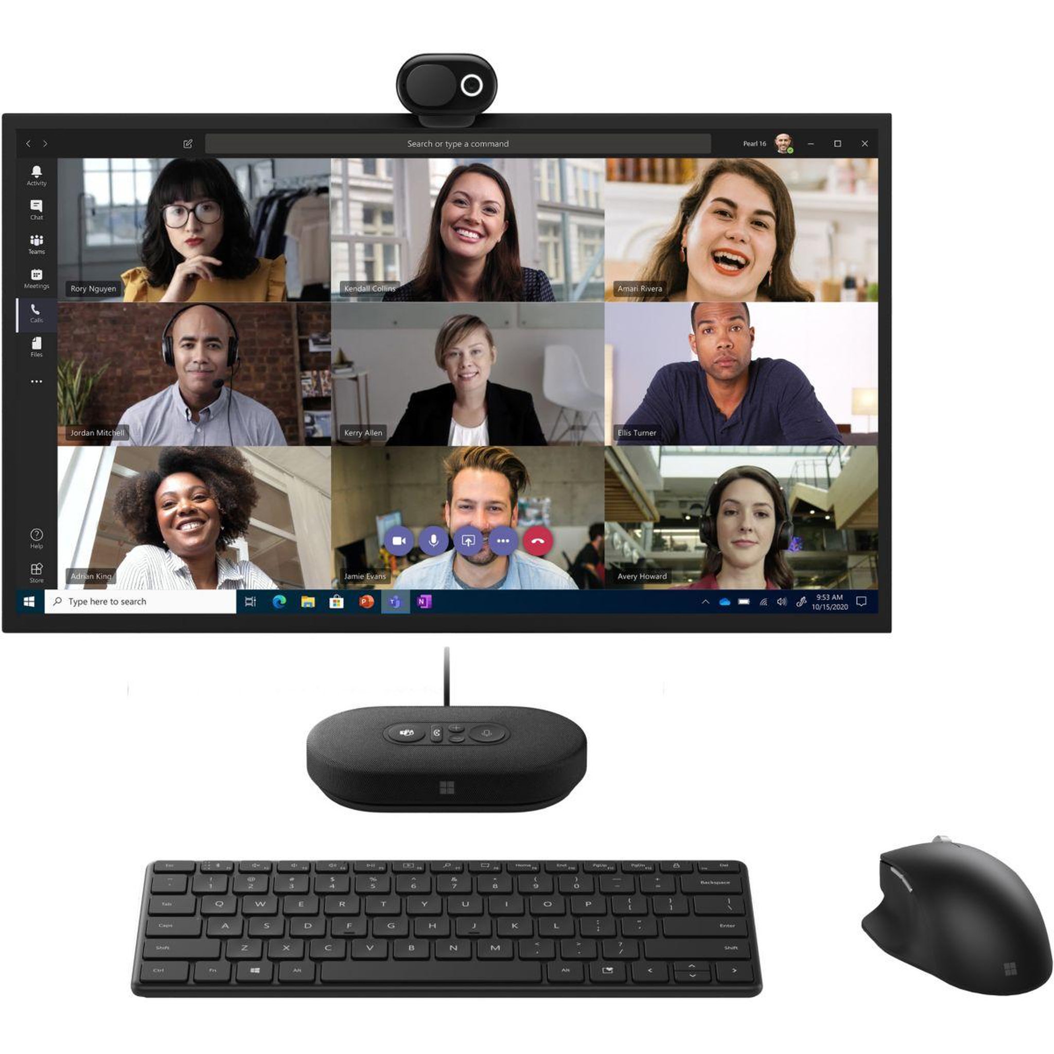 Voir la diapositive 4 : MICROSOFT Webcam Modern