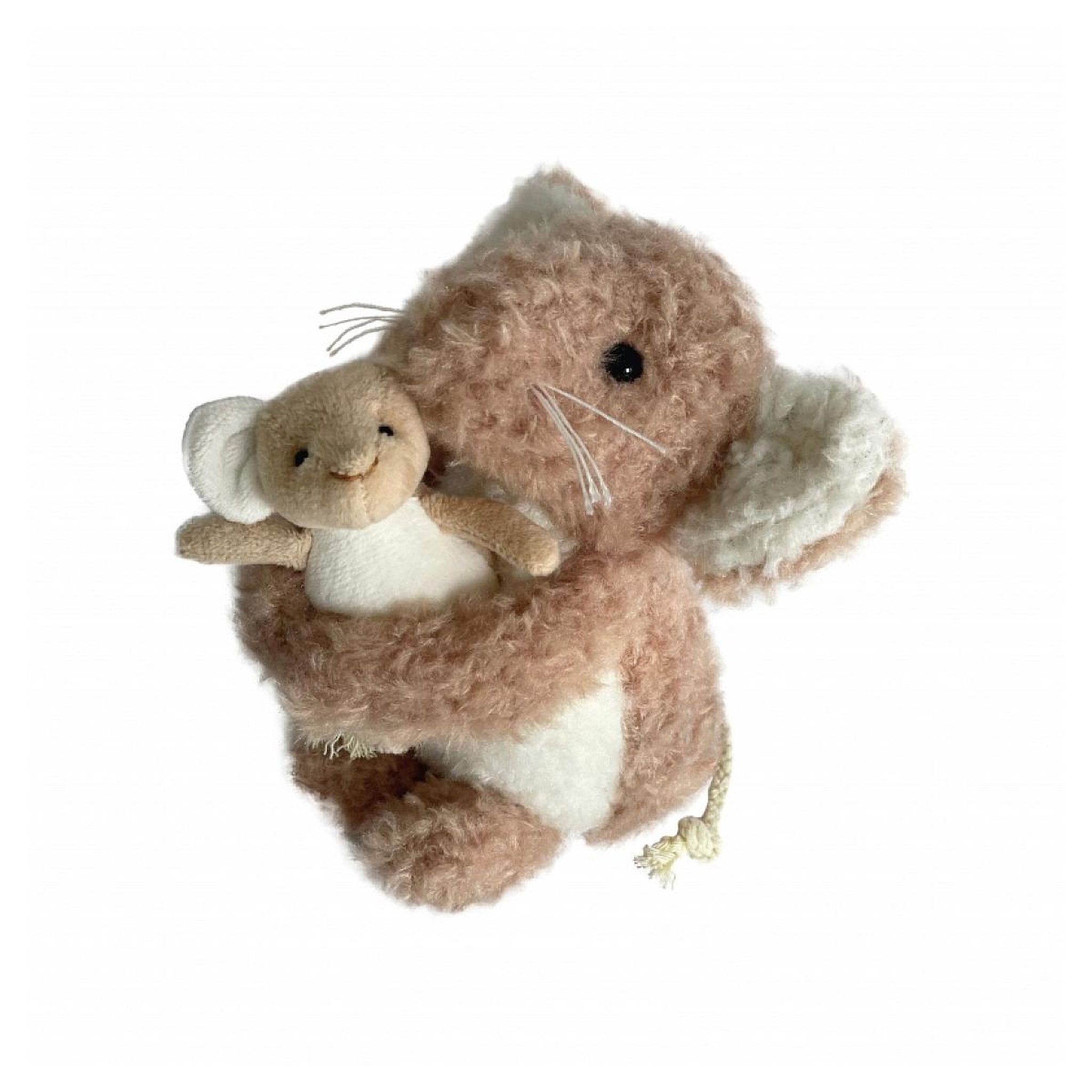 EGMONT TOYS Peluche Camelia la souris avec son bebe