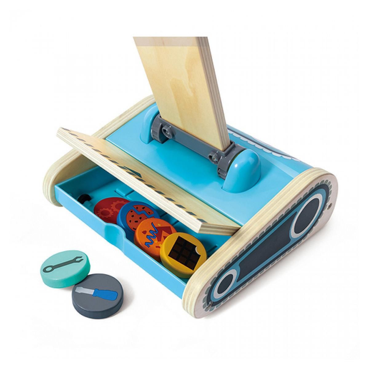 Hape Aspirateur vintage en bois