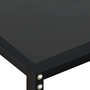 Voir la diapositive 5 : VIDAXL Table console Noir 180x35x75,5 cm Verre trempe