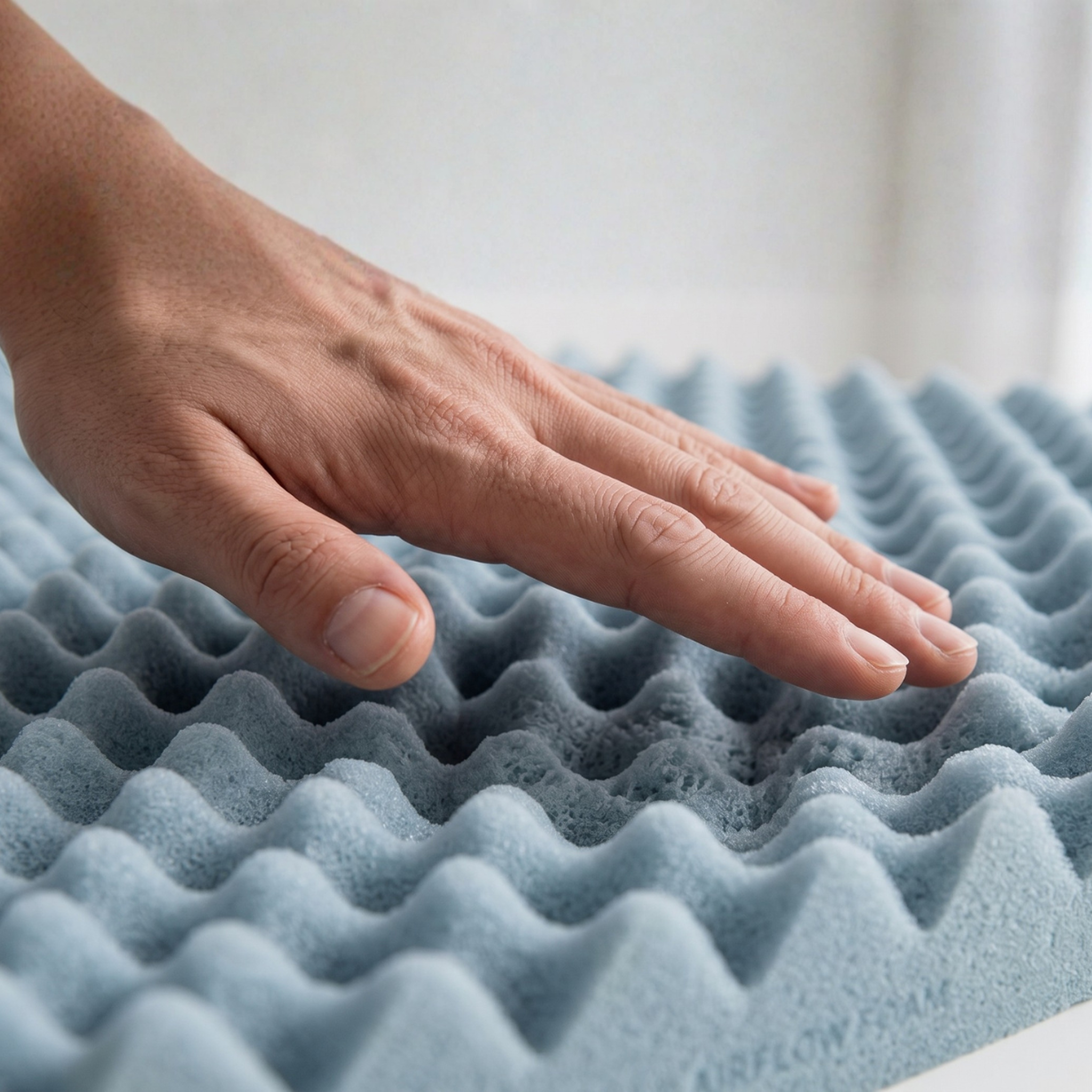 Voir la diapositive 6 : OLYMPE LITERIE OLYMPE LITERIE | Surmatelas GEL REFRESH 2 places | Mémoire de forme avec gel thermorégulateur