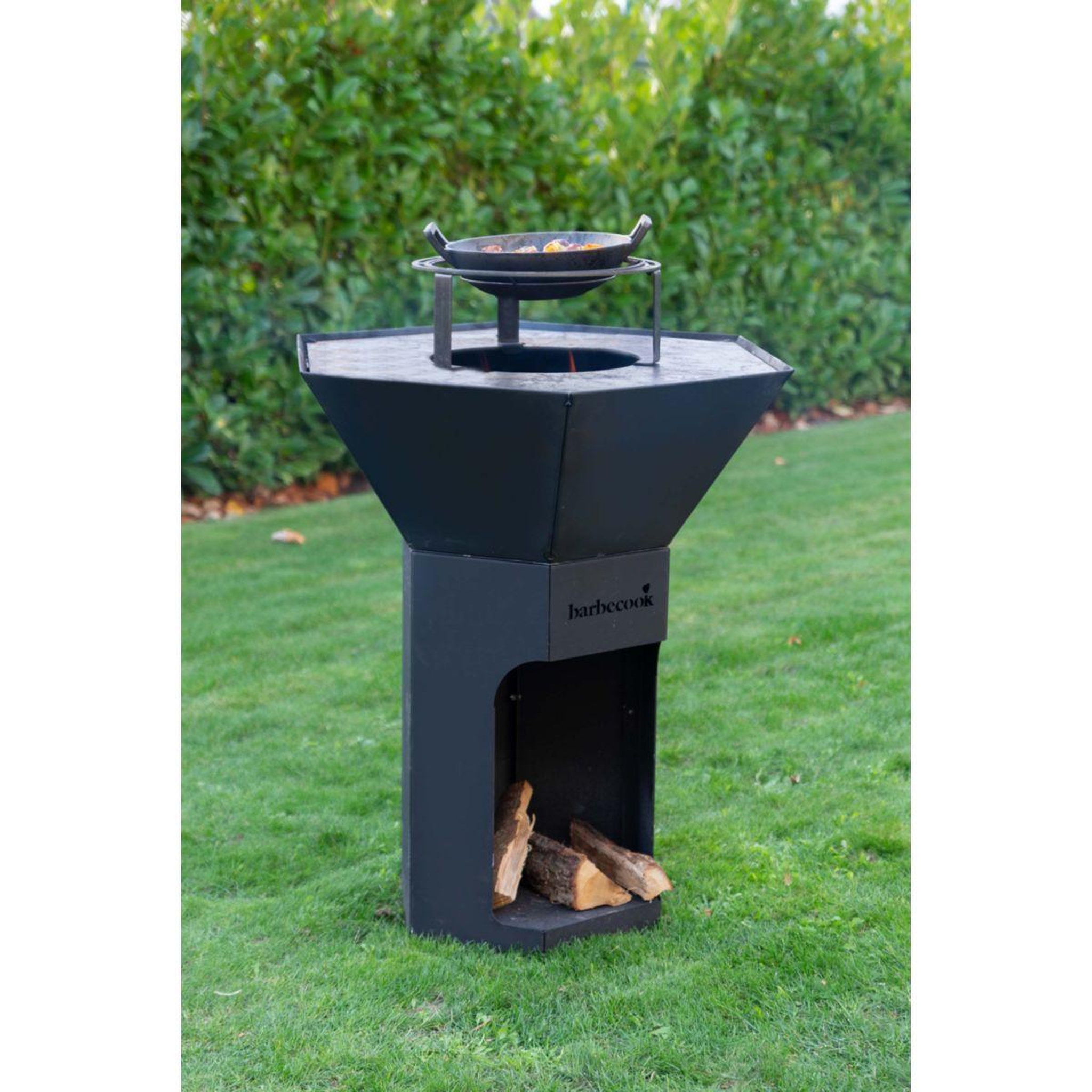 Voir la diapositive 4 : BARBECOOK Support barbecue dynamic centre support pour wok/cocotte