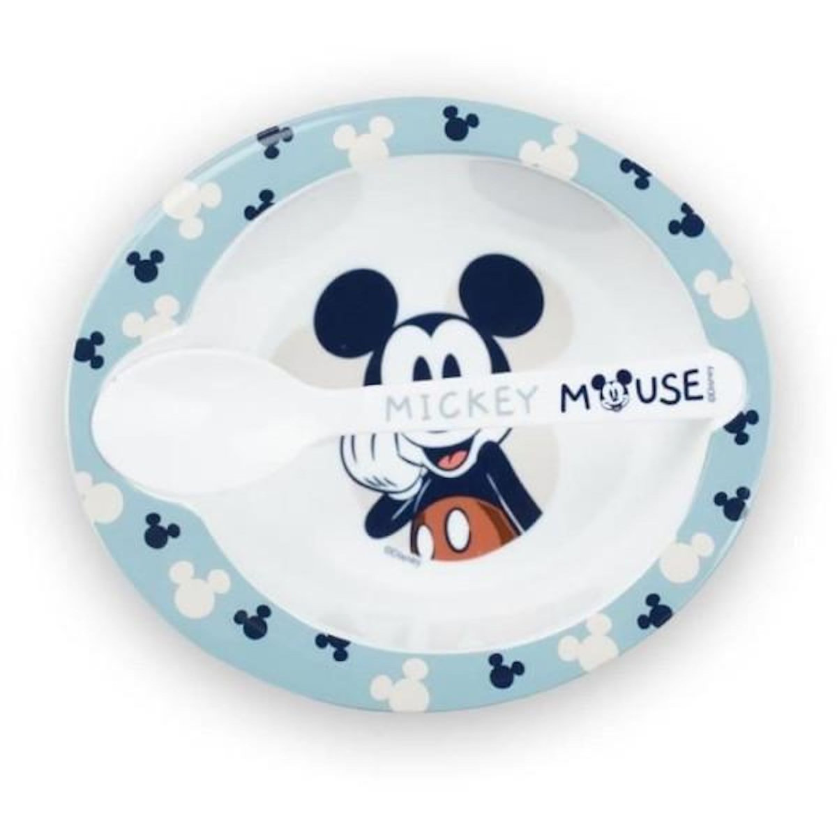 THERMOBABY Pack repas 2eme âge THERMOBABY MICKEY Assiette + gobelet + bol + set de 2 cuilleres