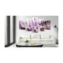 Voir la diapositive 2 : Paris Prix Tableau sur Verre Acrylique  Violet Desert Lily