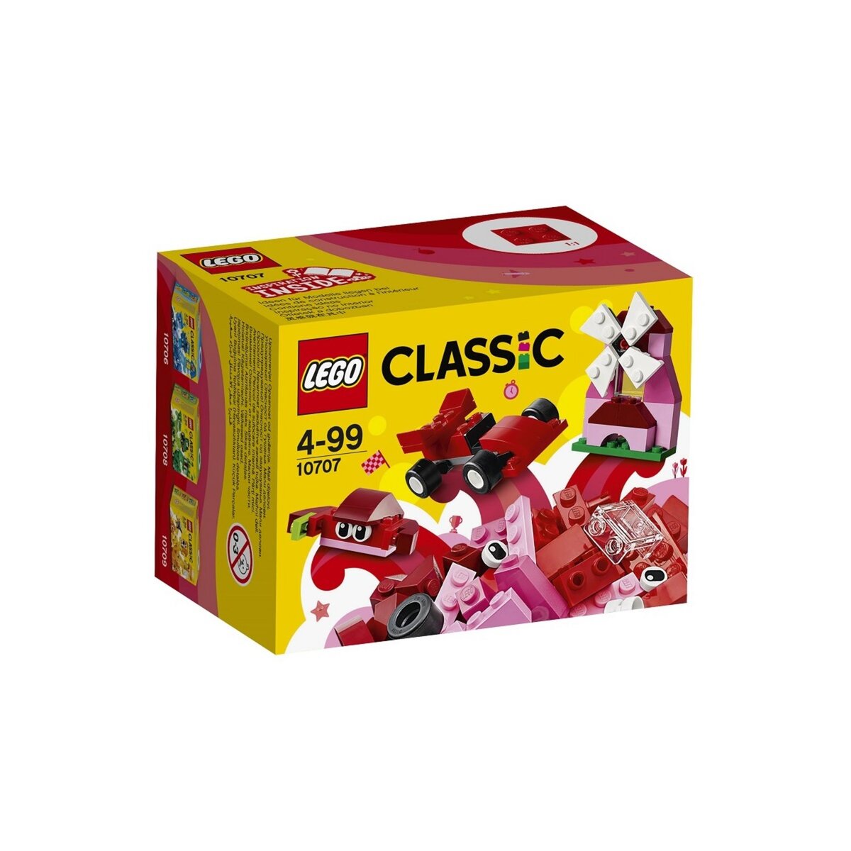 LEGO 10707 Classic Boite de construction rouge 