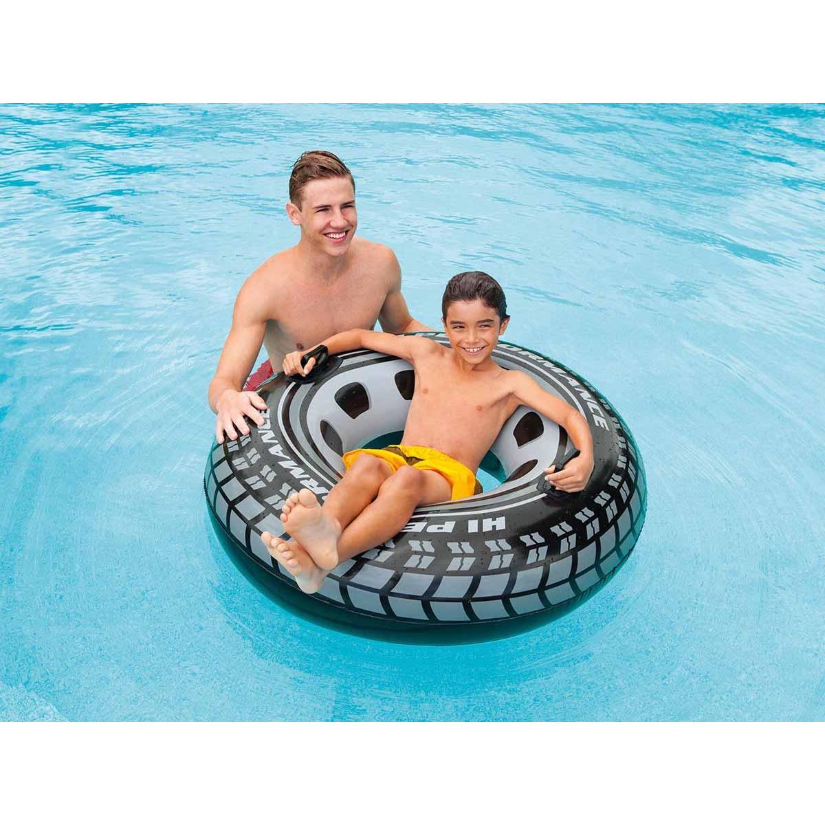 INTEX Bouée gonflable Pneu à poignée Ø 114 cm - Intex