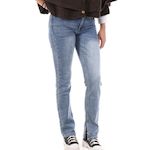 MONDAY PREMIUM Jean Droit  Femme Monday Premium 2108. Coloris disponibles : Bleu