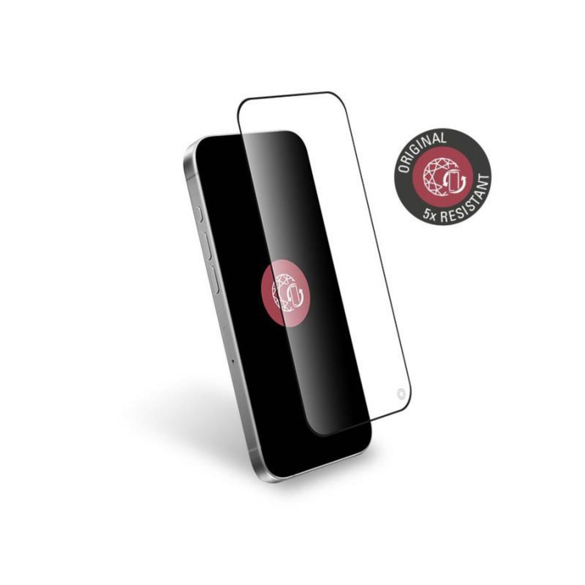 FORCE GLASS Protège écran Forceglass 2,5D Original pour iPhone 16 Pro Max Transparent