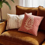 Voir la diapositive 3 : ATMOSPHERA Coussin Déco  Sienna  38x58cm Beige Lin
